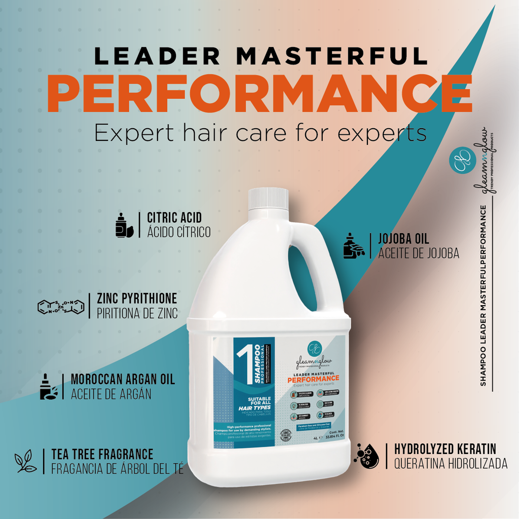 Shampoo Leader Masterful Performance 4L by Gleamnglow