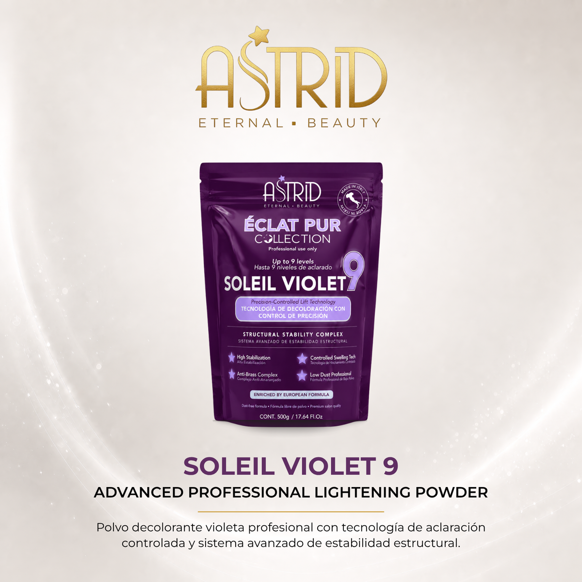 Soleil Violet 9 Bleach de Astrid