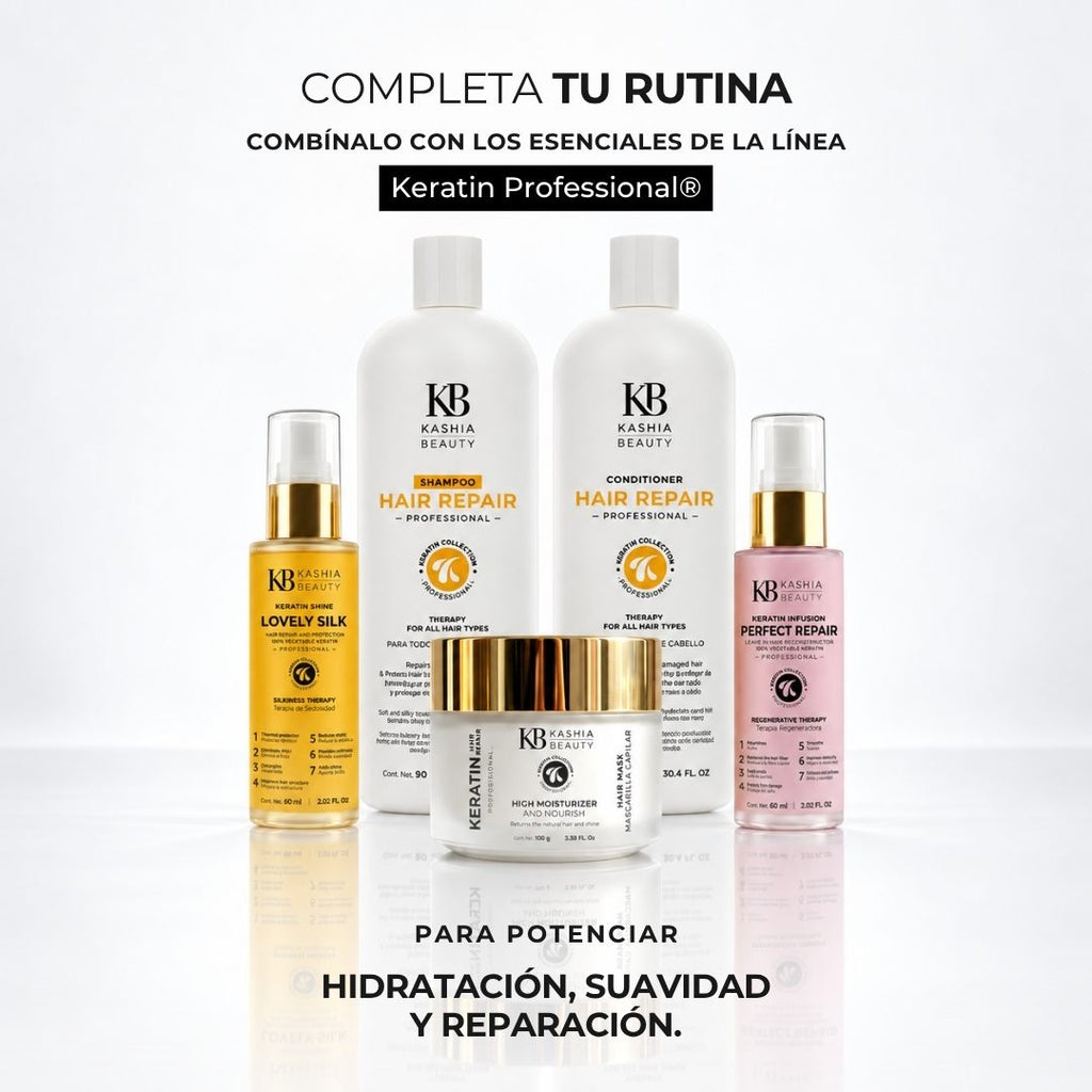 Acondicionador Reparación Capilar Queratina 900ml de Kashia Beauty