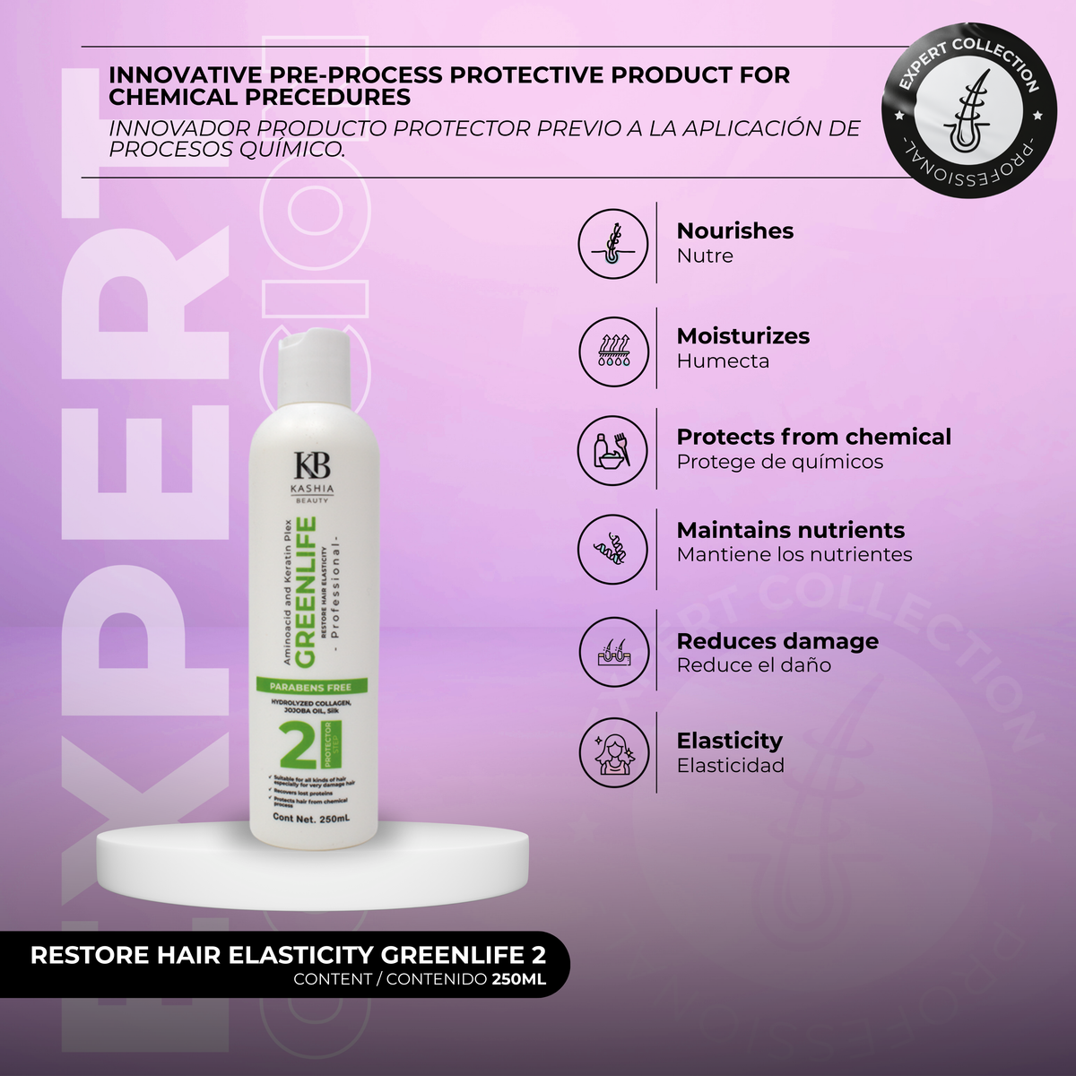 Greenlife Step Two Protector 250ml de Kashia Beauty