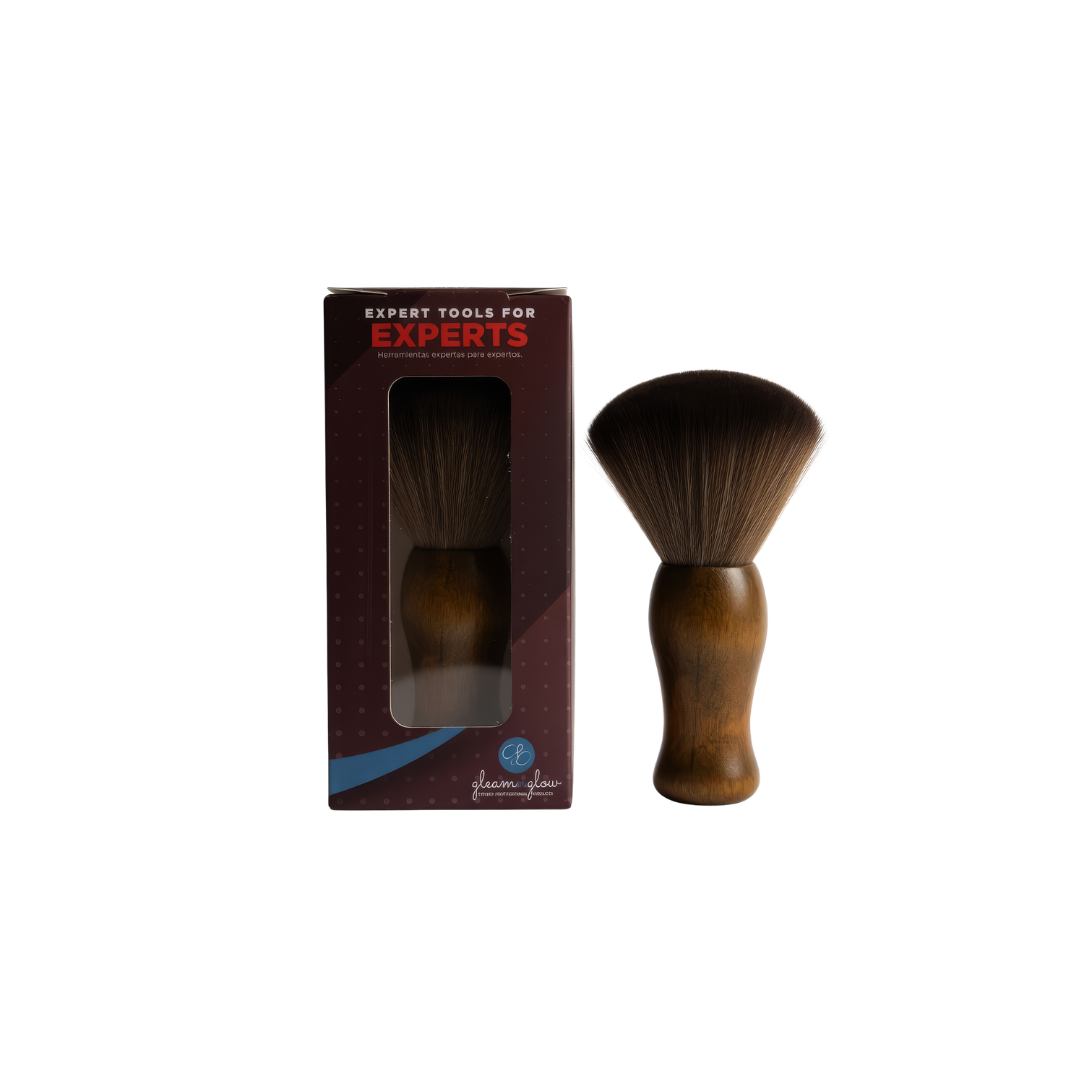 Cepillo para cuello de cerdas de jabalí Clean Pro de Gleamnglow