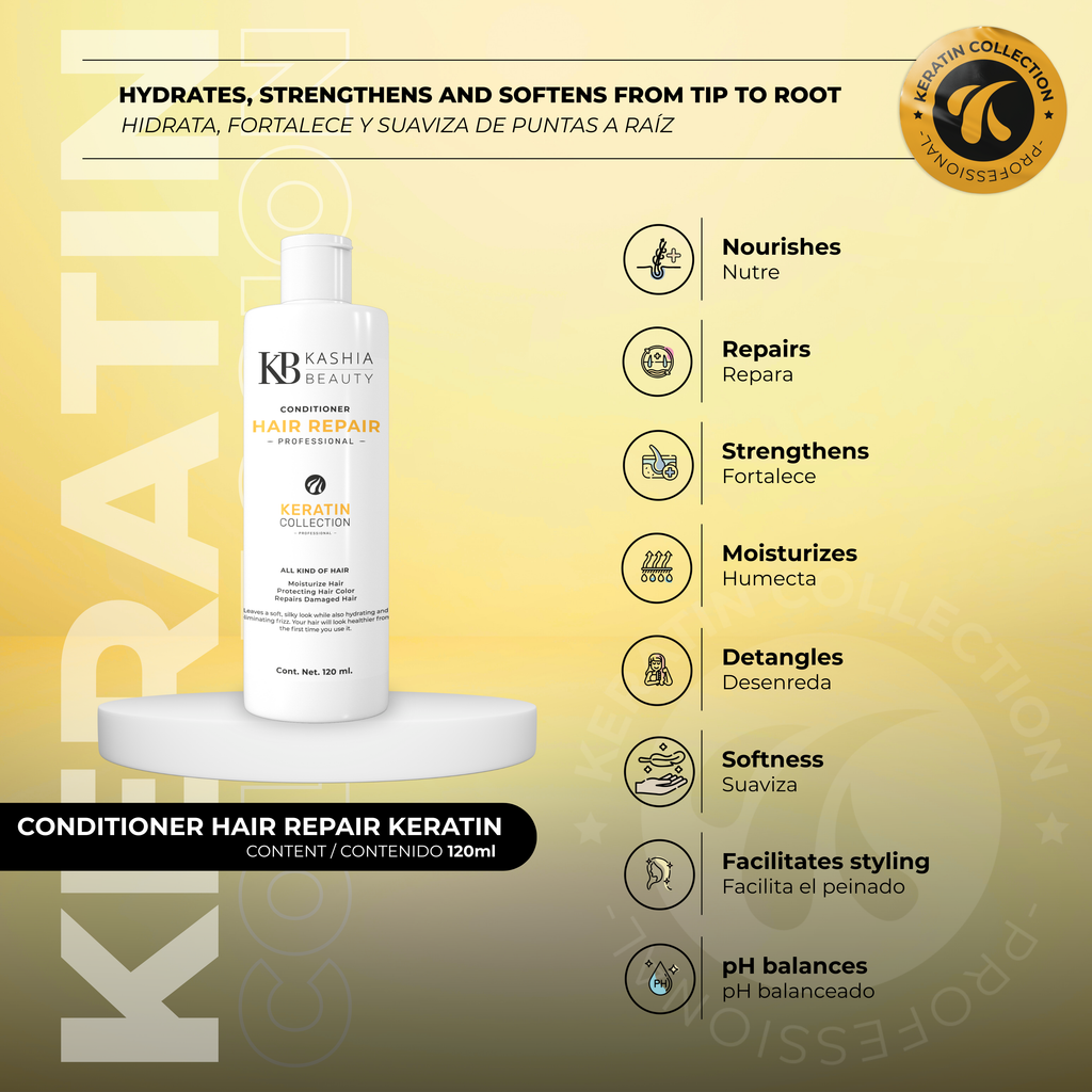 Kit de Viaje de Tratamiento de Keratina de Kashia Beauty