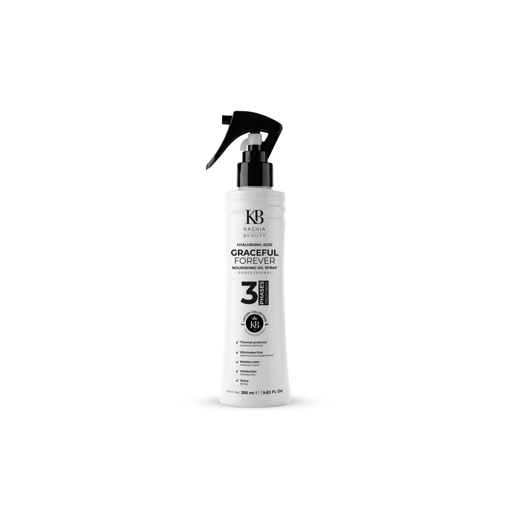 Aceite nutritivo en spray Graceful Forever 285 ml de Kashia Beauty