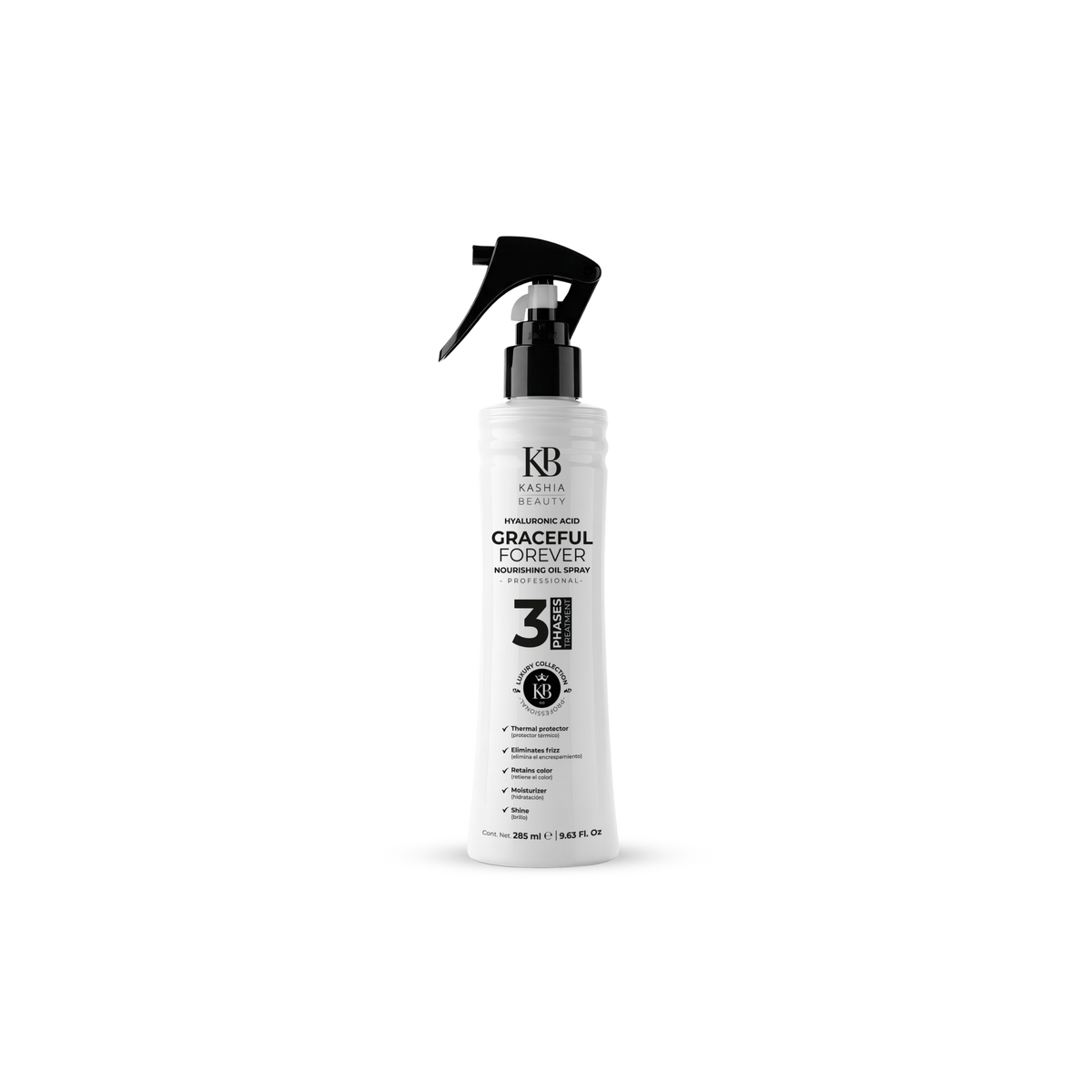 Aceite nutritivo en spray Graceful Forever 285 ml de Kashia Beauty
