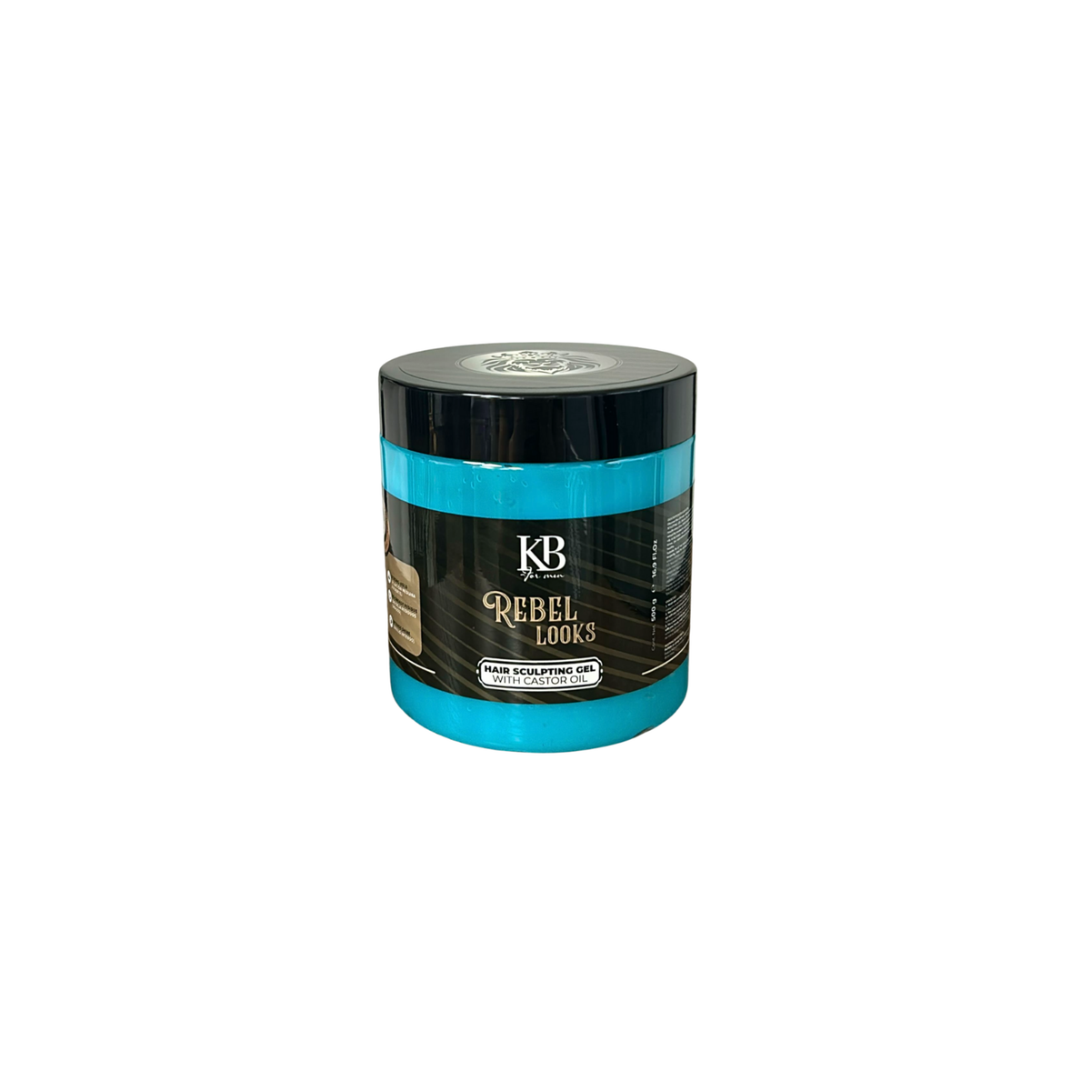 Gel de Esculpido Capilar Rebel Looks 500g de Kashia Beauty