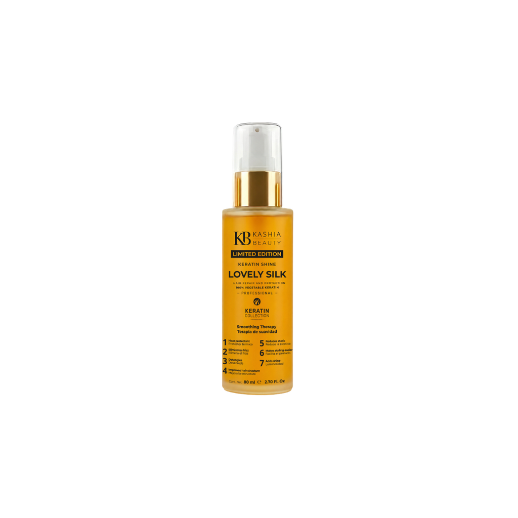 Keratin Shine Reparador Capilar LOVELY SILK 60ml de Kashia Beauty