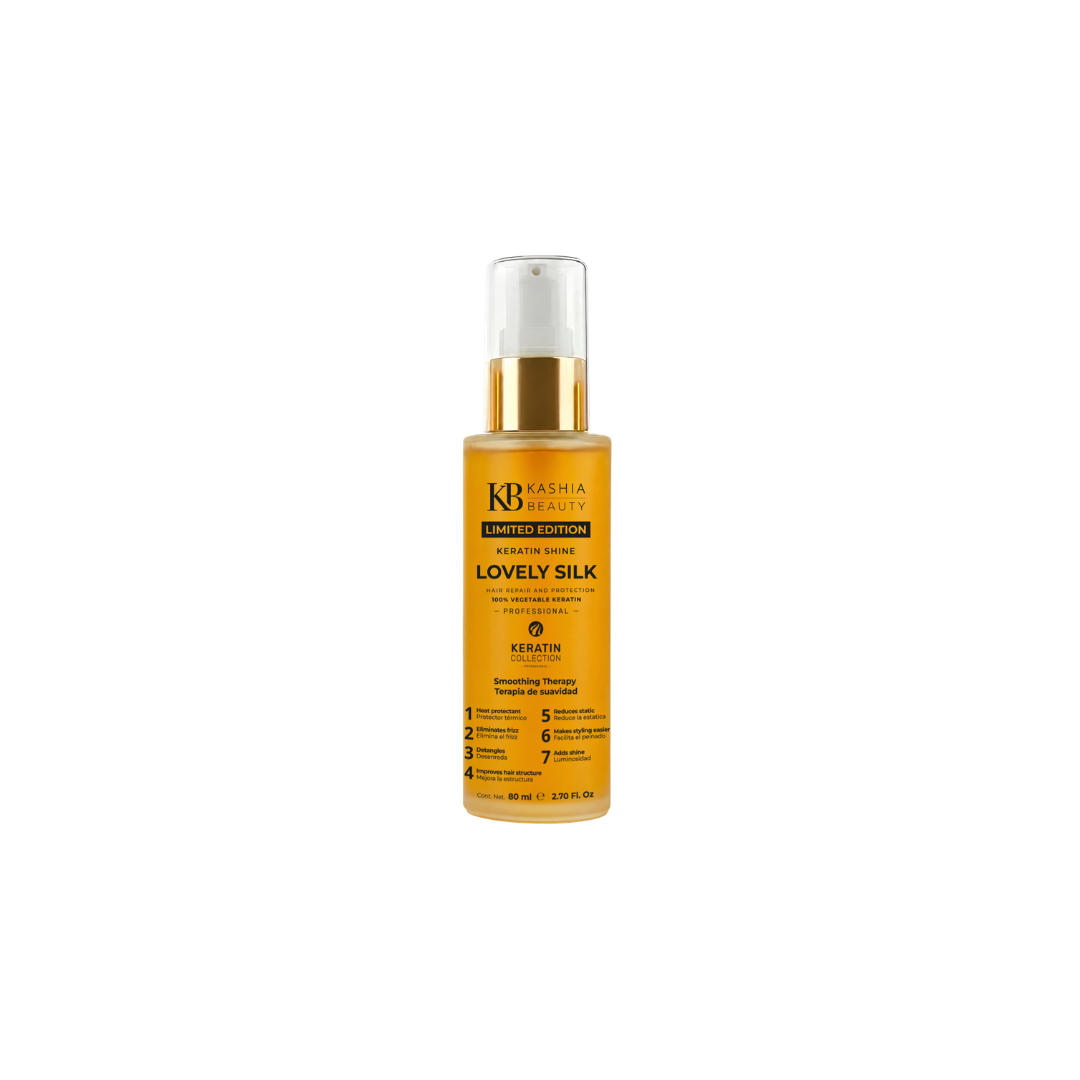 Keratin Shine Reparador Capilar LOVELY SILK 60ml de Kashia Beauty