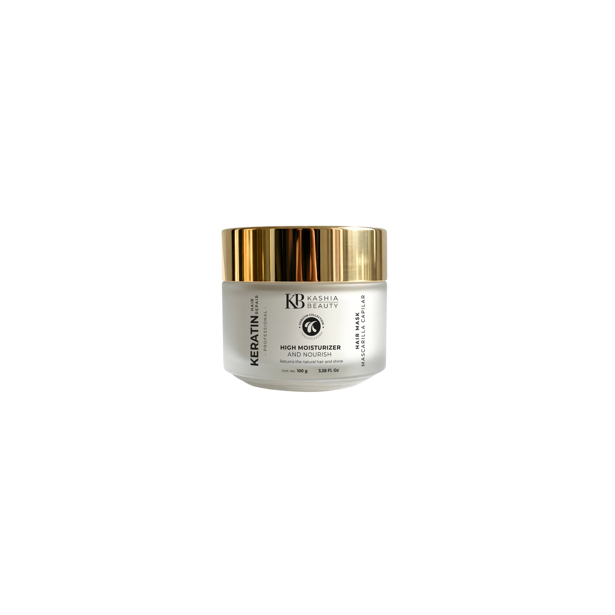 Mascarilla Reparadora Capilar de Keratina 100g de Kashia Beauty