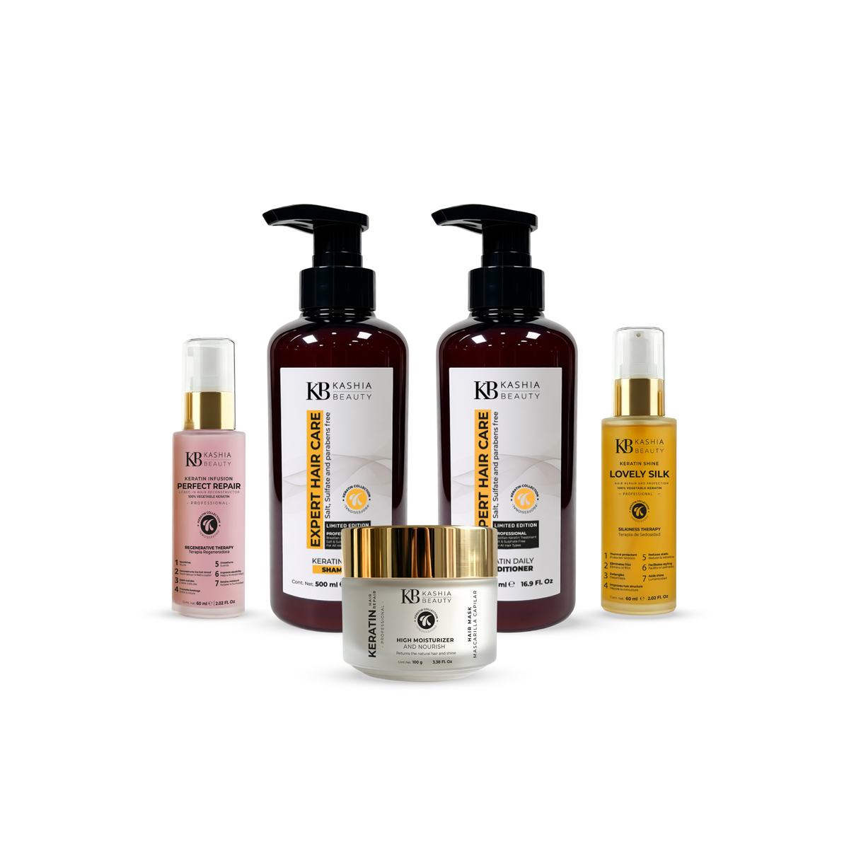Kit Nutritivo Diario de Kashia Beauty