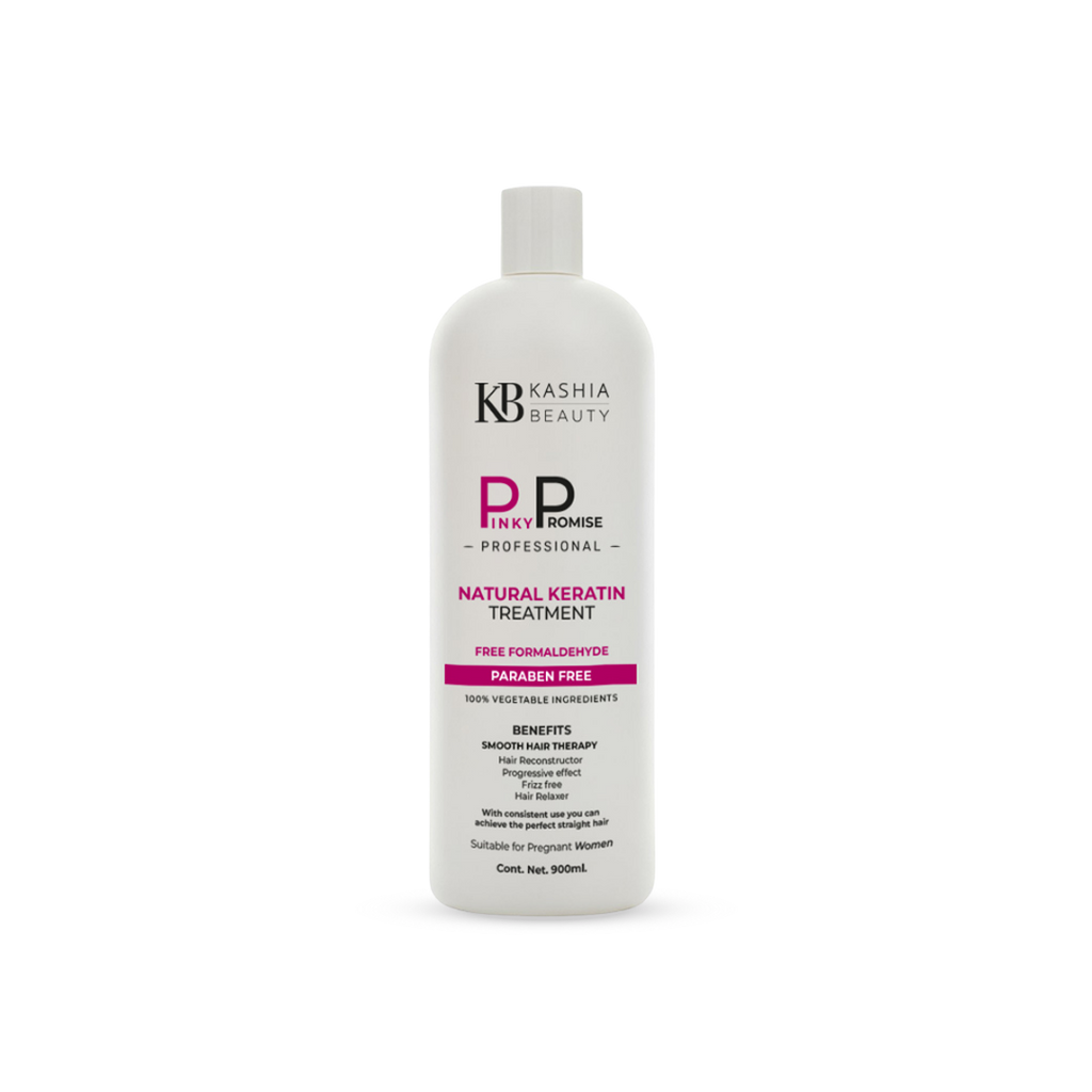 Tratamiento de queratina natural Pinky Promise 900ml de Kashia Beauty