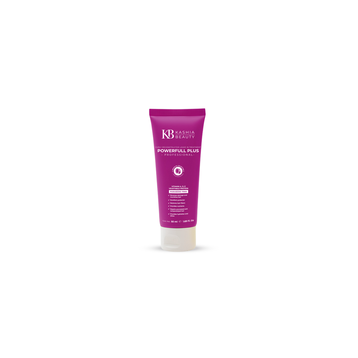 Reconstructor Leave-In Powerfull Plus Travel 50ml de Kashia Beauty