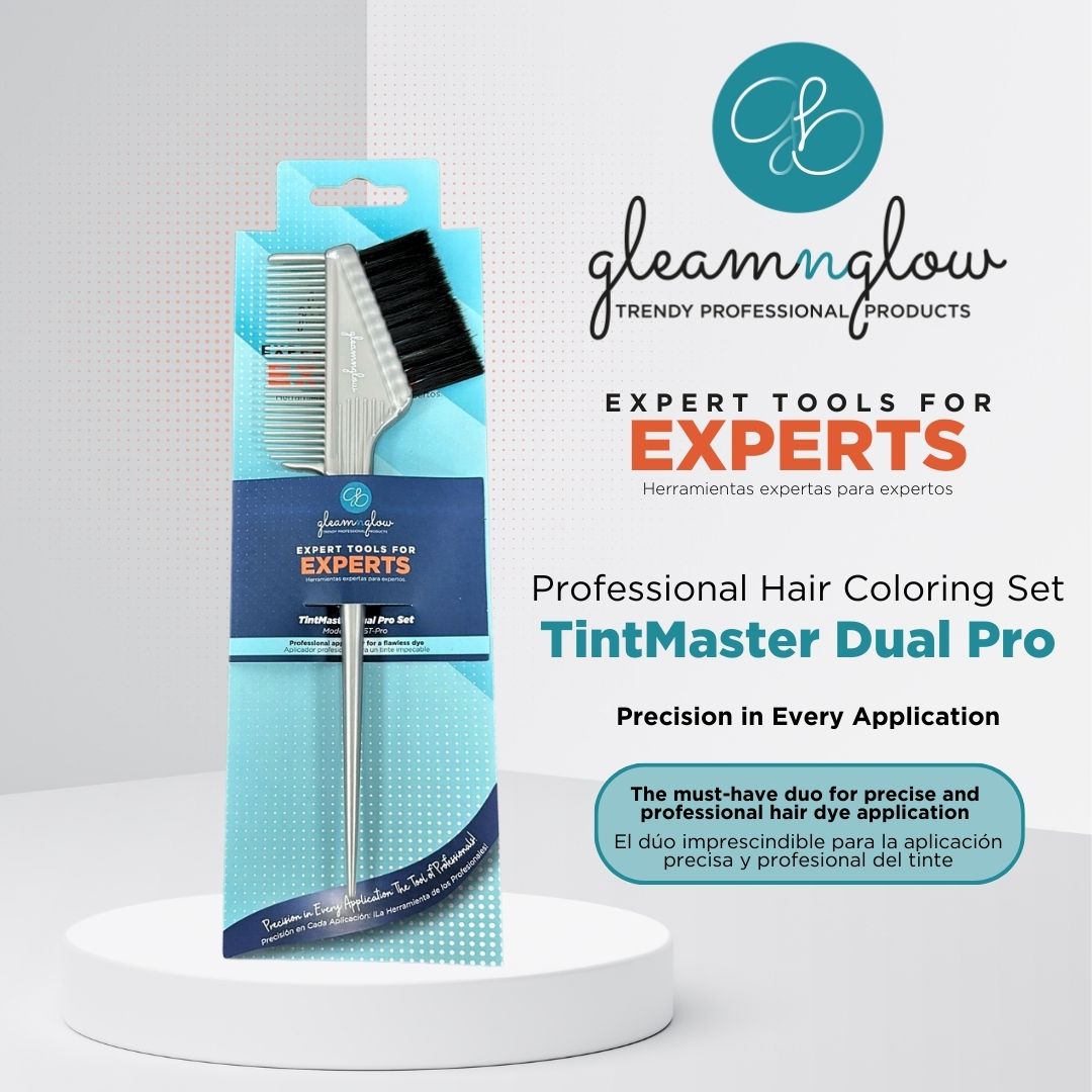 Hair Coloring Set Professional TintMaster Dual Pro by Gleamnglow