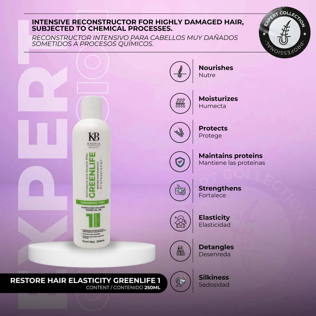 Greenlife Step One Recovery 250ml de Kashia Beauty