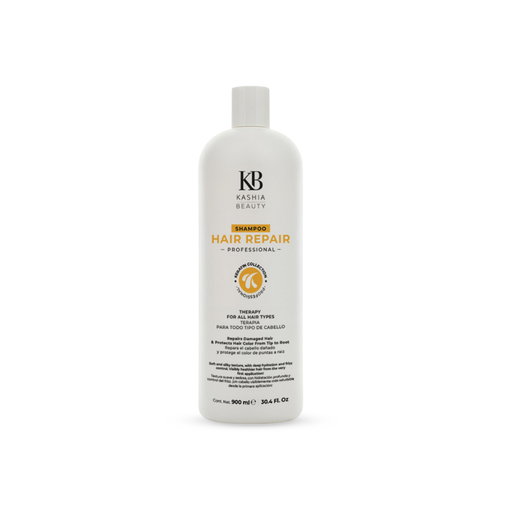 Champú reparador de queratina para el cabello 900ml de Kashia Beauty