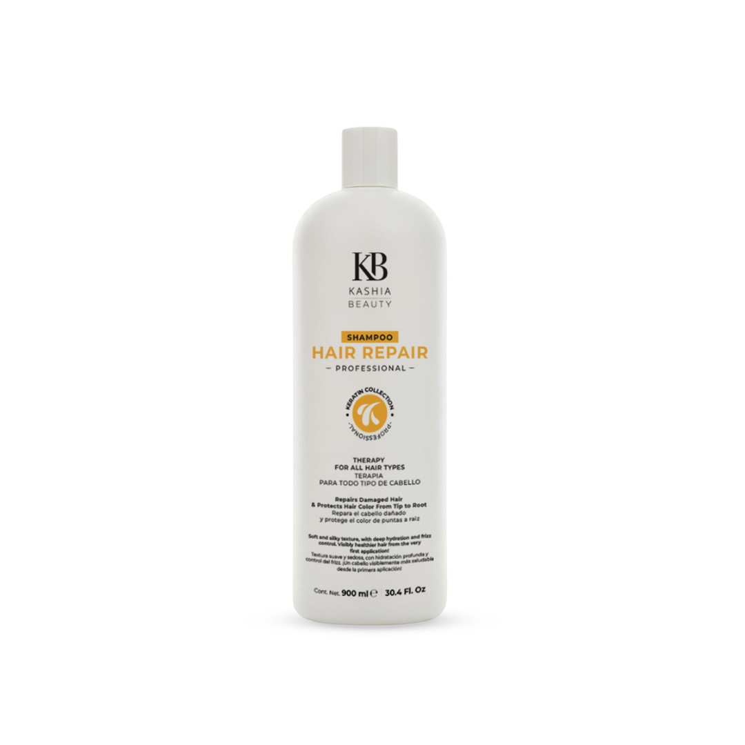 Champú reparador de queratina para el cabello 900ml de Kashia Beauty