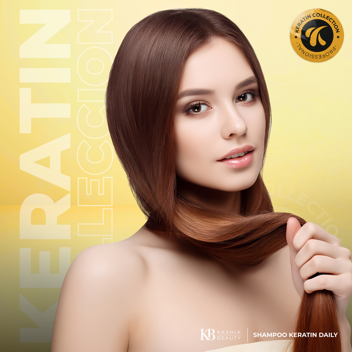 Shampoo Keratin Daily 500ml by Kashia Beauty
