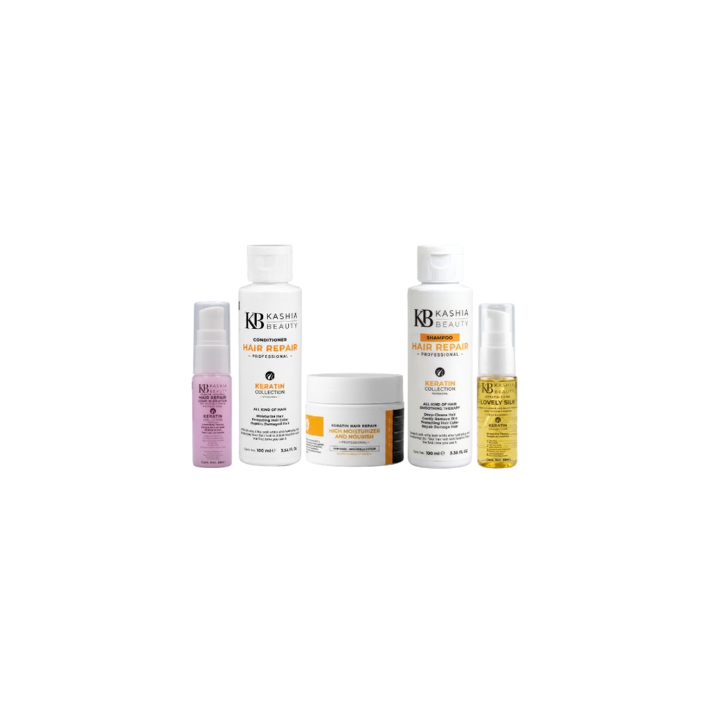 Kit de Viaje de Tratamiento de Keratina de Kashia Beauty